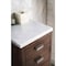 James Martin Vanities Addison 15in Base Cabinet, Mid-Century Acacia w/ 3 CM Carrara Marble Top E444-BC15-MCA-3CAR - alternate 3